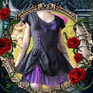 Lip Service drawstring tulle dress